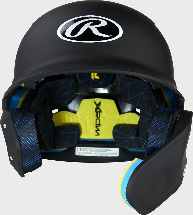 Rawlings MACH Helmet with Adjustable Extension - Left-Handed