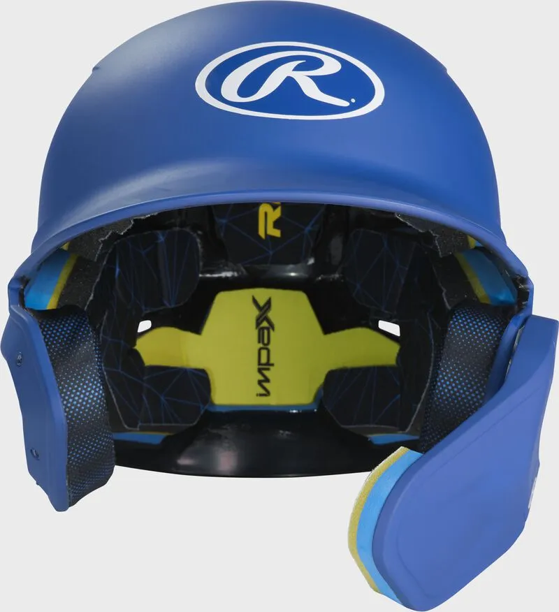 Rawlings MACH Helmet with Adjustable Extension - Right-Handed