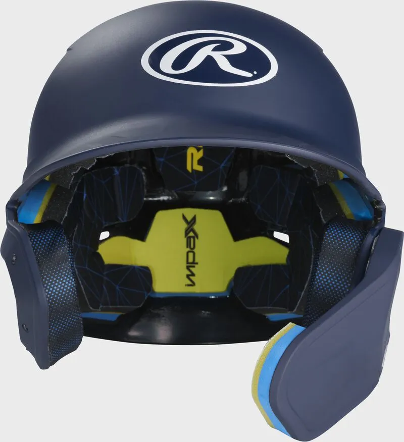 Rawlings MACH Helmet with Adjustable Extension - Right-Handed