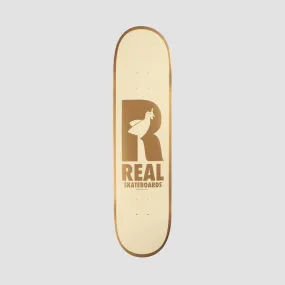 Real Renewal Doves Skateboard Deck Cream - 8.38