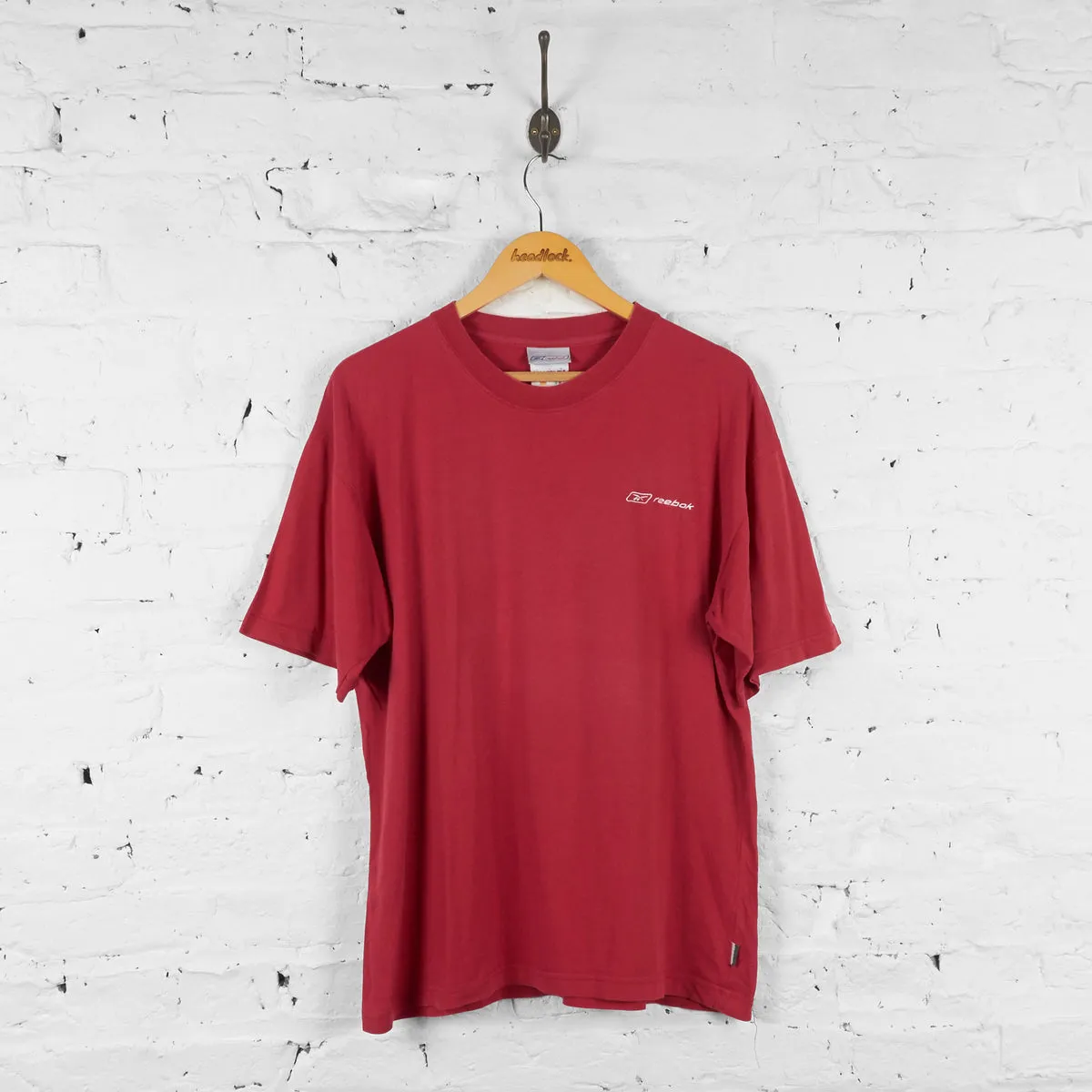 Reebok 90s T Shirt - Red - L