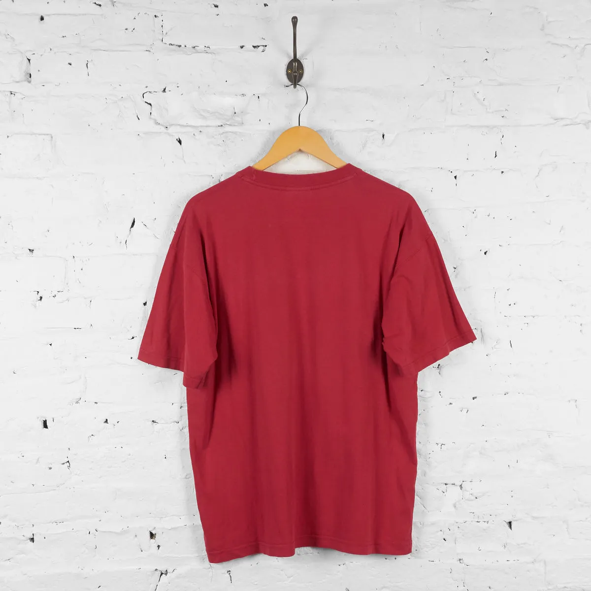 Reebok 90s T Shirt - Red - L