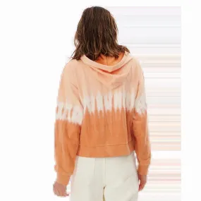 Rip Curl TIE DYE HOODIE IN PEACH