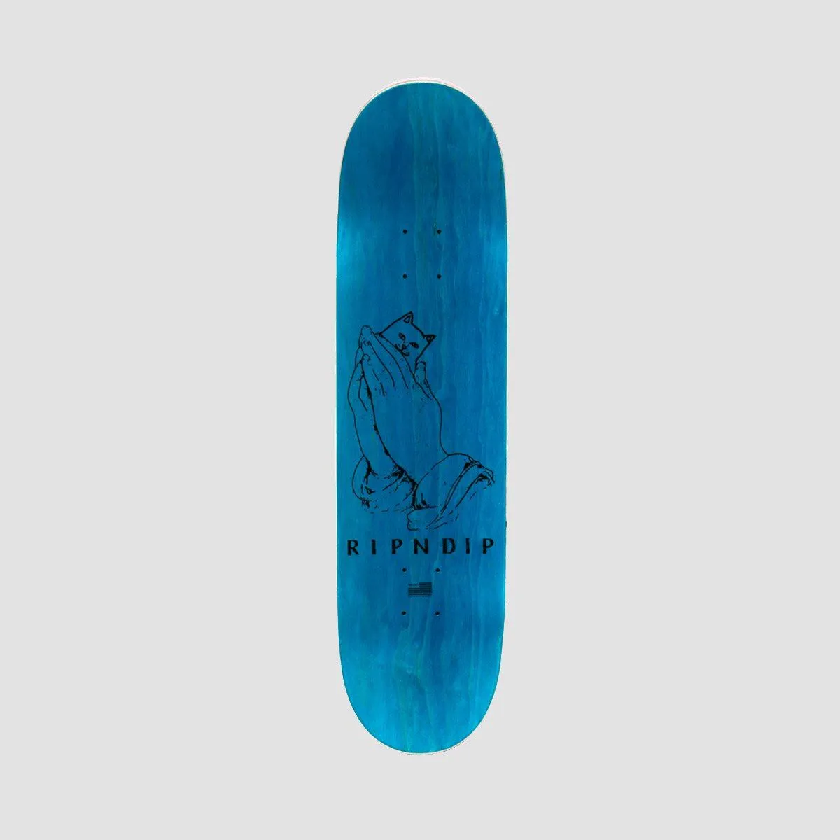 Ripndip Lord Nermal Skateboard Deck Purple/Black - 8"