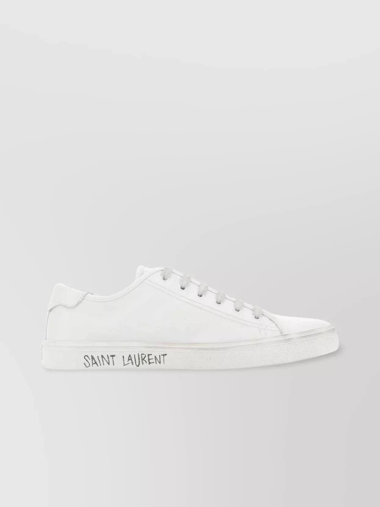 Saint Laurent   Contemporary round toe low-top sneakers