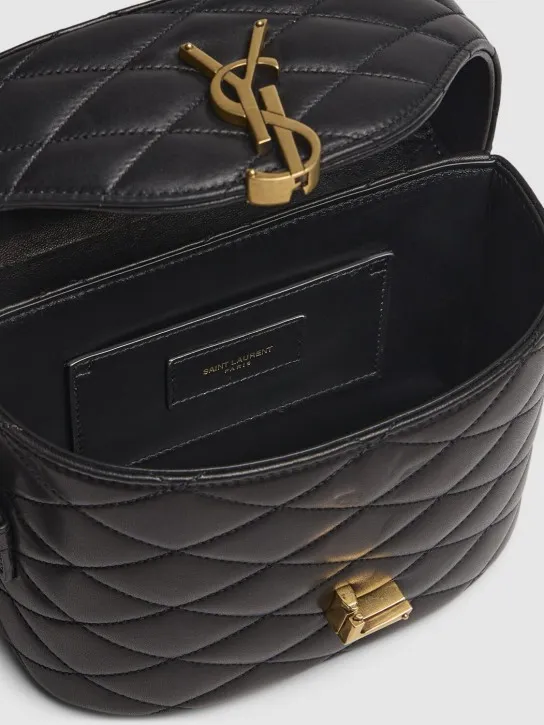 Saint Laurent   June Box leather shoulder bag 