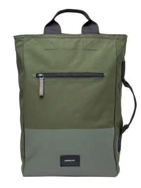 Sandqvist Tony Vegan Backpack - Dawn Green