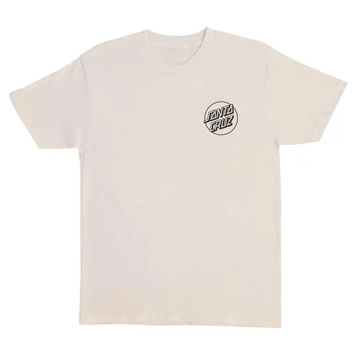 Santa Cruz Skateboards Shirt Pace Ritual Hand Natural