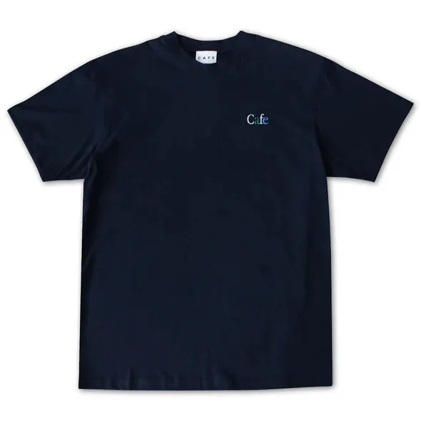 Skateboard Cafe JLH Wayne T-Shirt - Navy