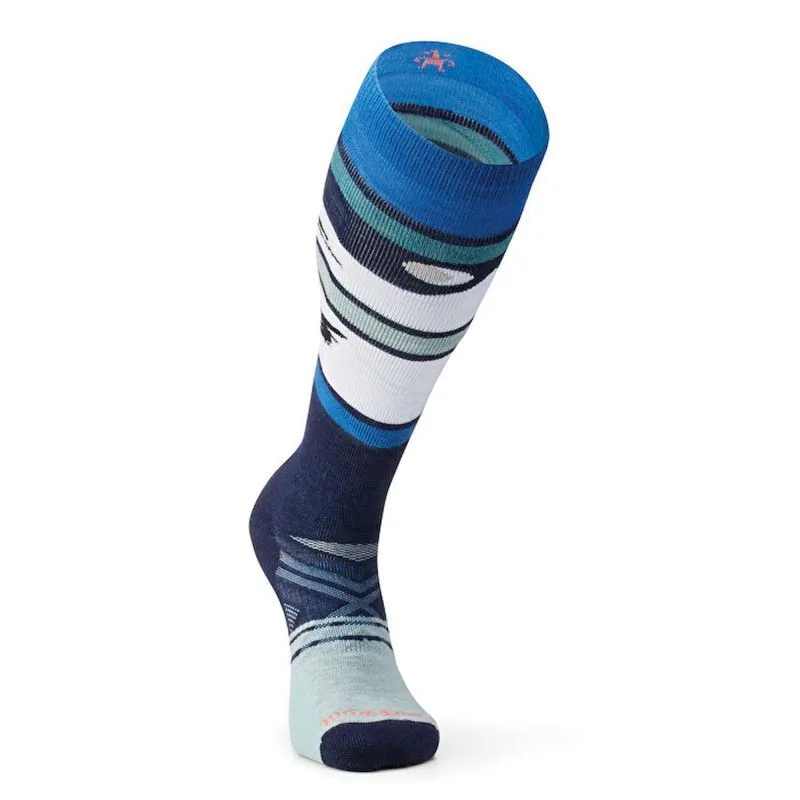 Smartwool  Ski Full Cushion Midnight Ski Pattern OTC Socks - Calze merino