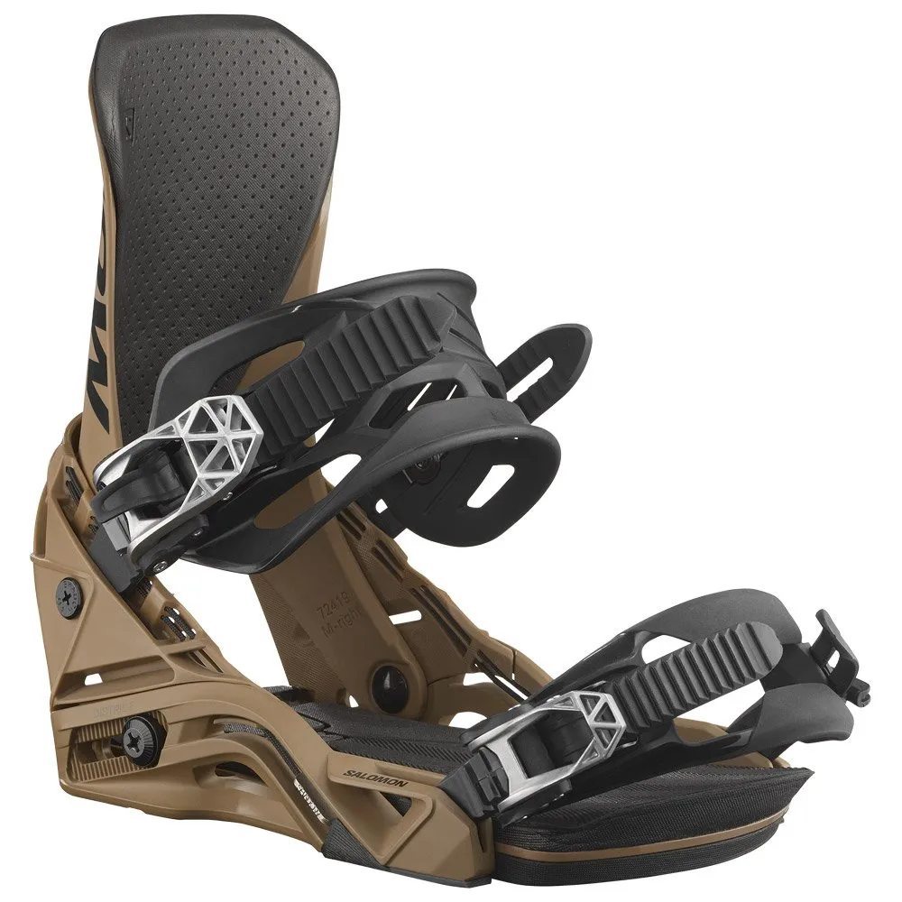 Snowboard binding Salomon ---District Brown