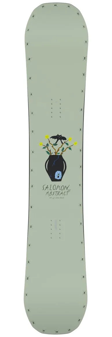 Snowboard Salomon ---Abstract