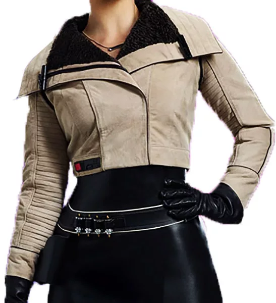 Solo: A Star Wars Story Qira (Emily Clark) Leather Jacket - TLC