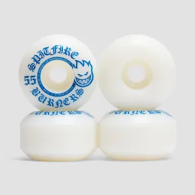 Spitfire Burners 99DU Skateboard Wheels White 55mm