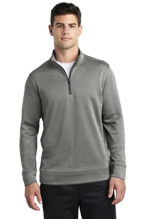 Sport-Tek Heather Fleece 1/4-Zip Pullover. ST263.