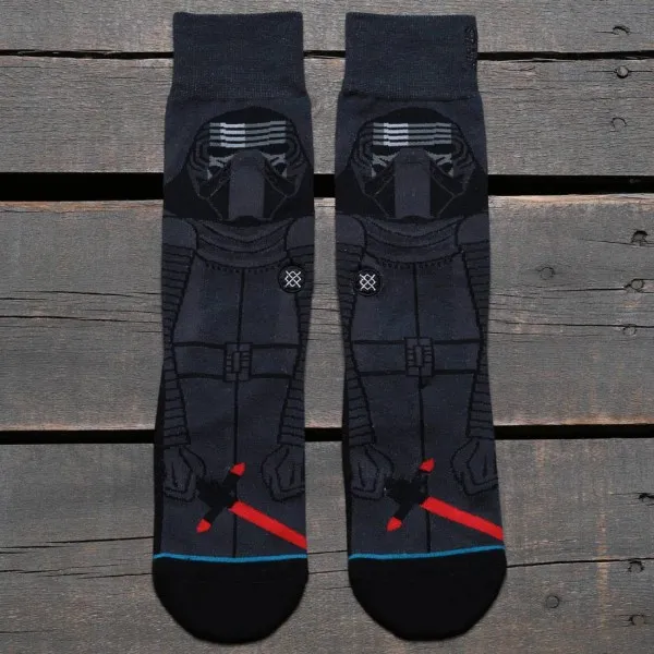 Stance x Star Wars Kylo Ren Socks (gray / dark gray)