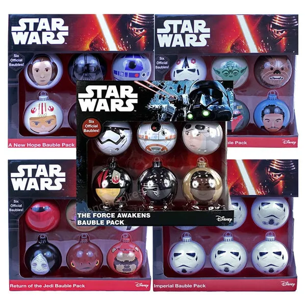 Star Wars Christmas Baubles