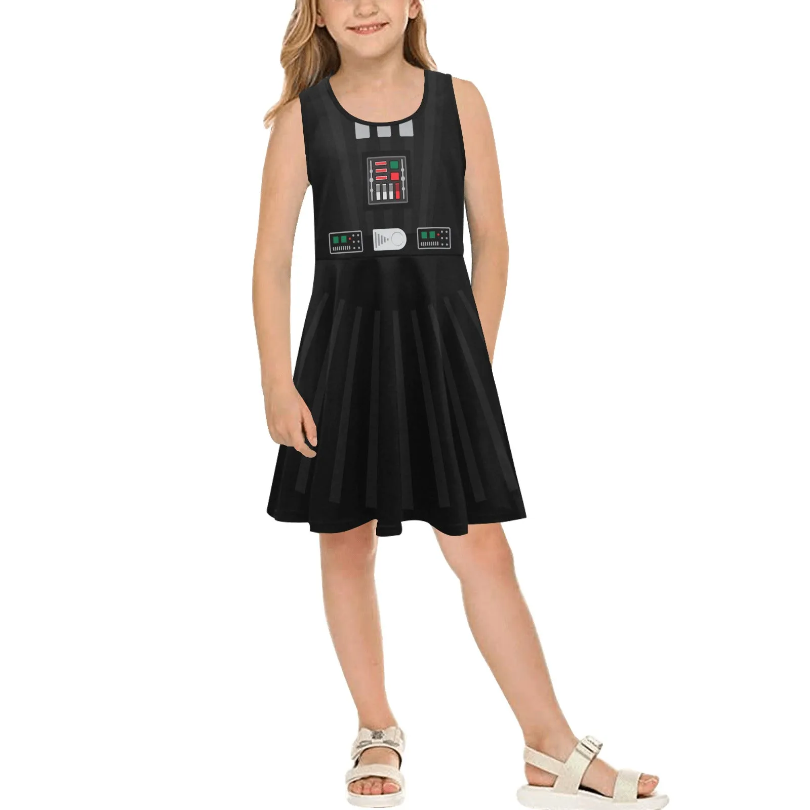 Star Wars Darth Vader Girls' Sleeveless Sundress