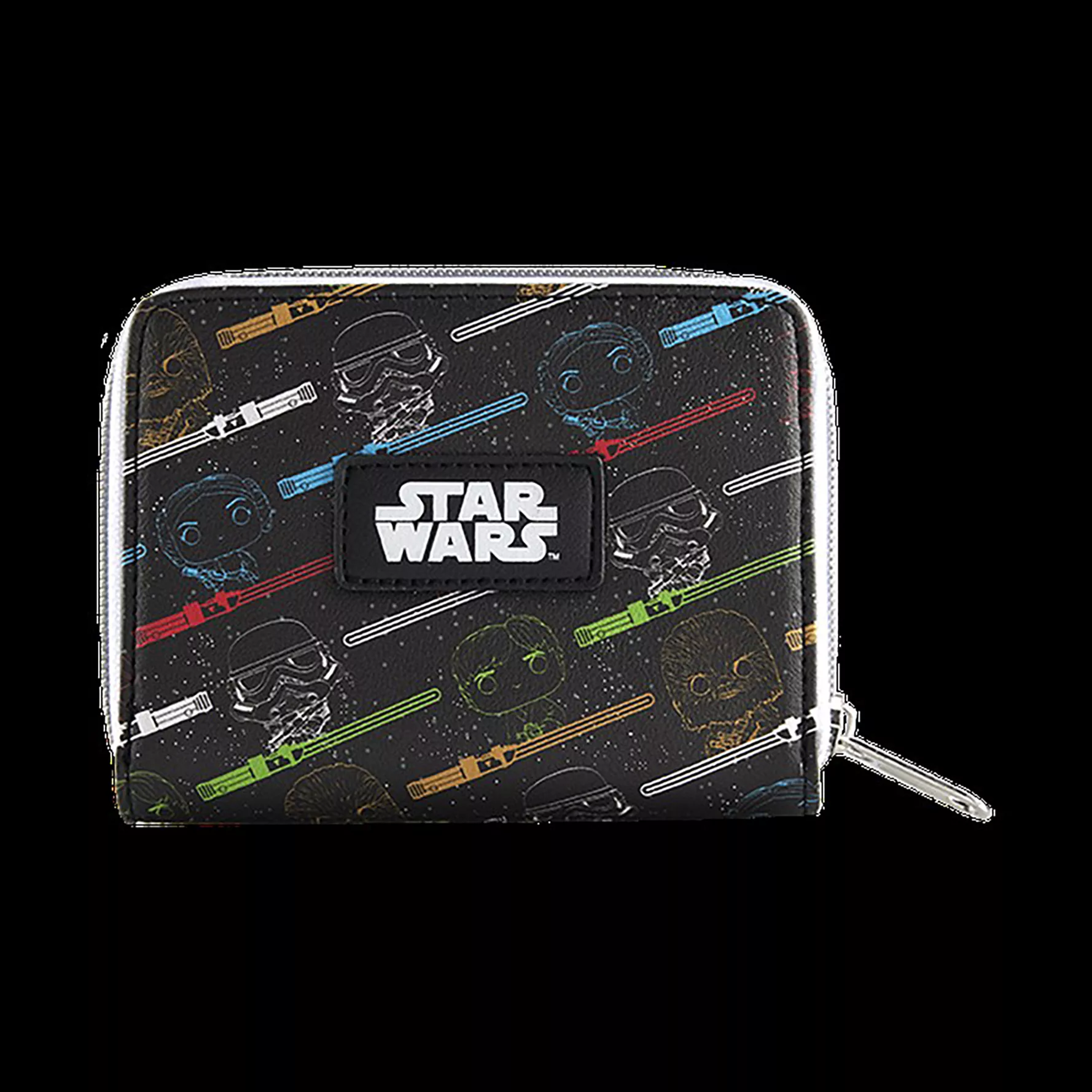 Star Wars Funko POP! Loungefly Light Saber Zipround Wallet