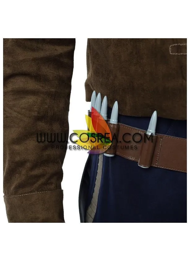 Star Wars Han Solo Star Wars Suede Leather Cosplay Costume