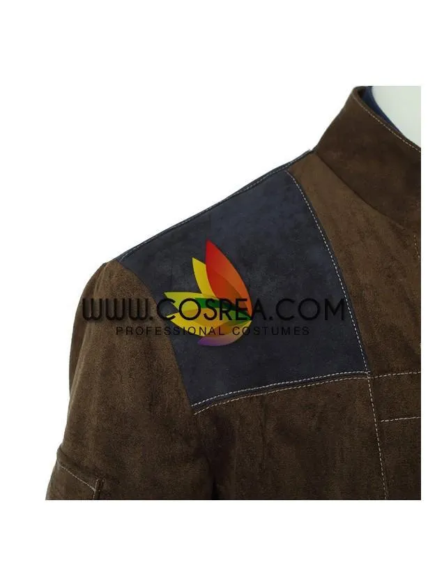 Star Wars Han Solo Star Wars Suede Leather Cosplay Costume