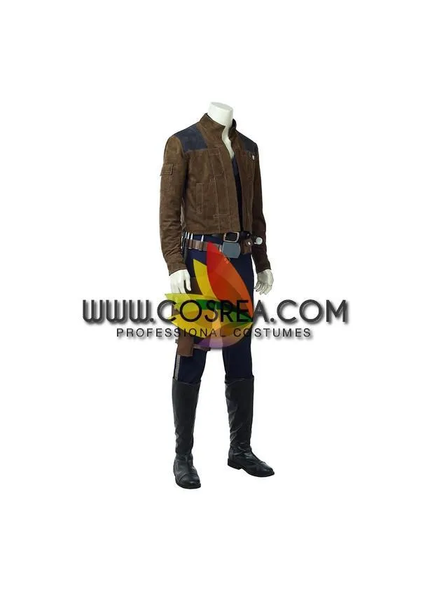 Star Wars Han Solo Star Wars Suede Leather Cosplay Costume