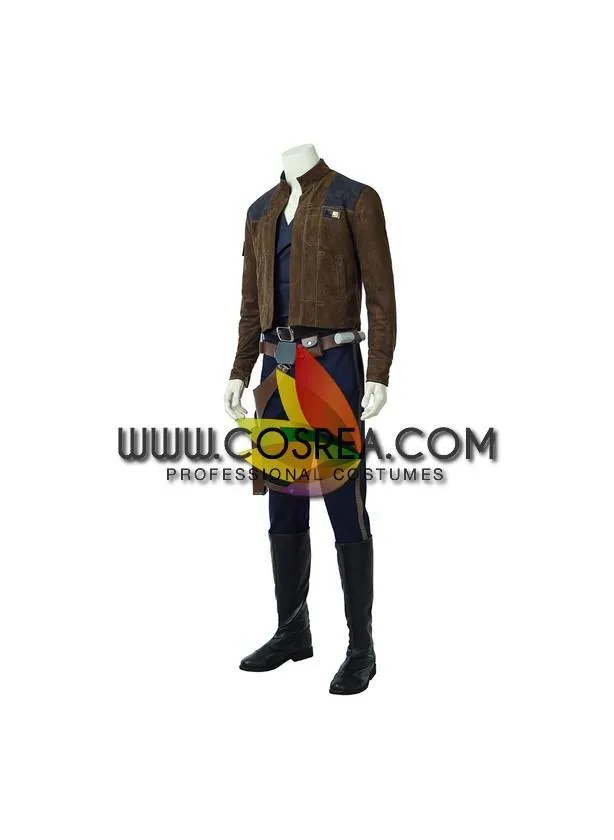 Star Wars Han Solo Star Wars Suede Leather Cosplay Costume