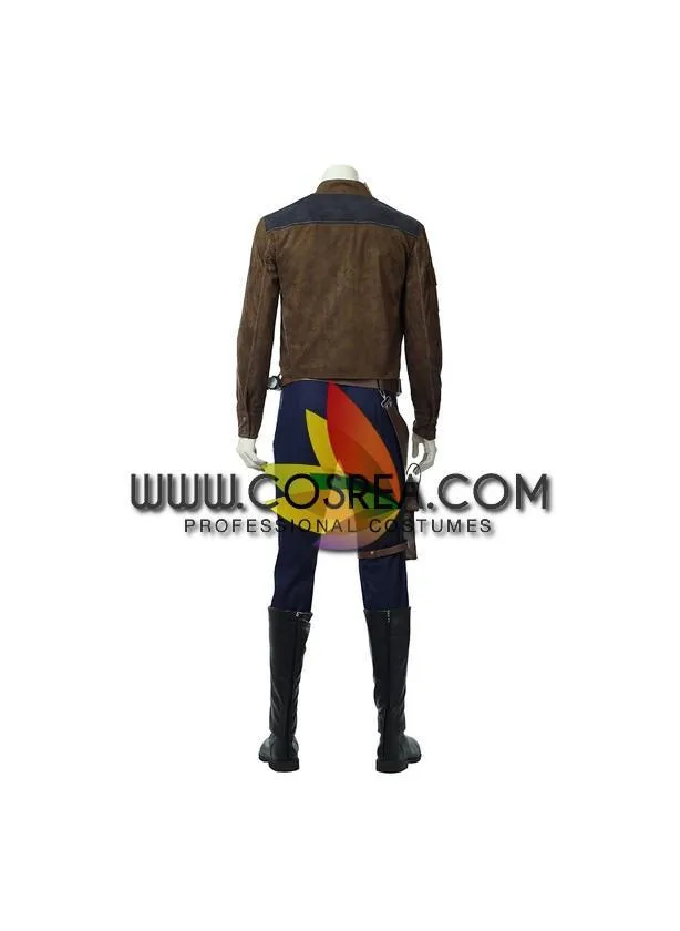 Star Wars Han Solo Star Wars Suede Leather Cosplay Costume