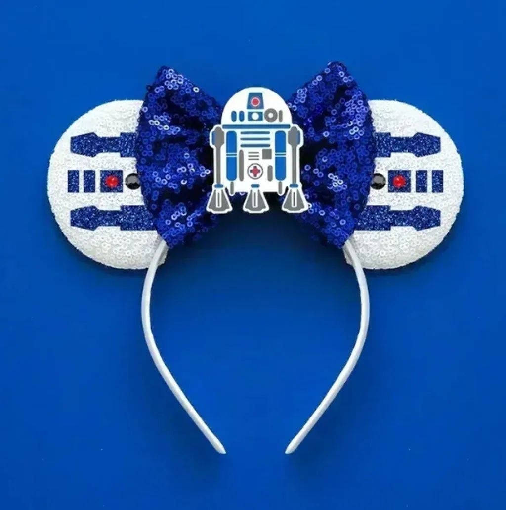 Star Wars R2D2 Ears For Adults Headband Hair Accessory