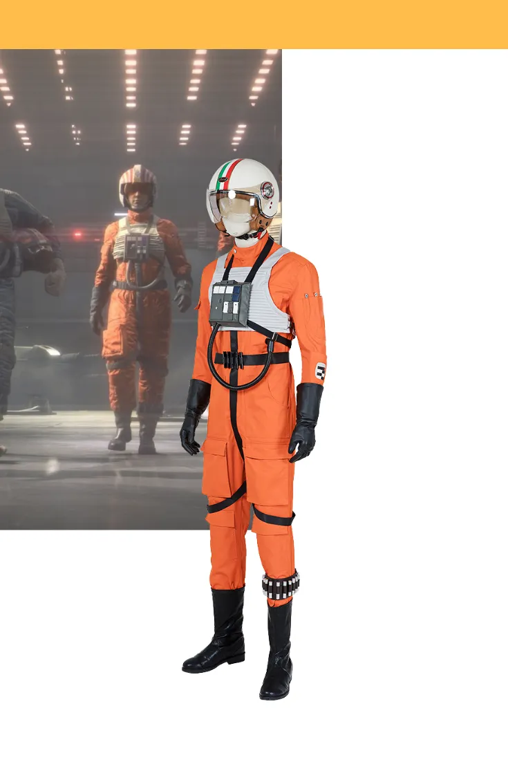 Star Wars Squadrons Rebel Op Uniform Cosplay Costume