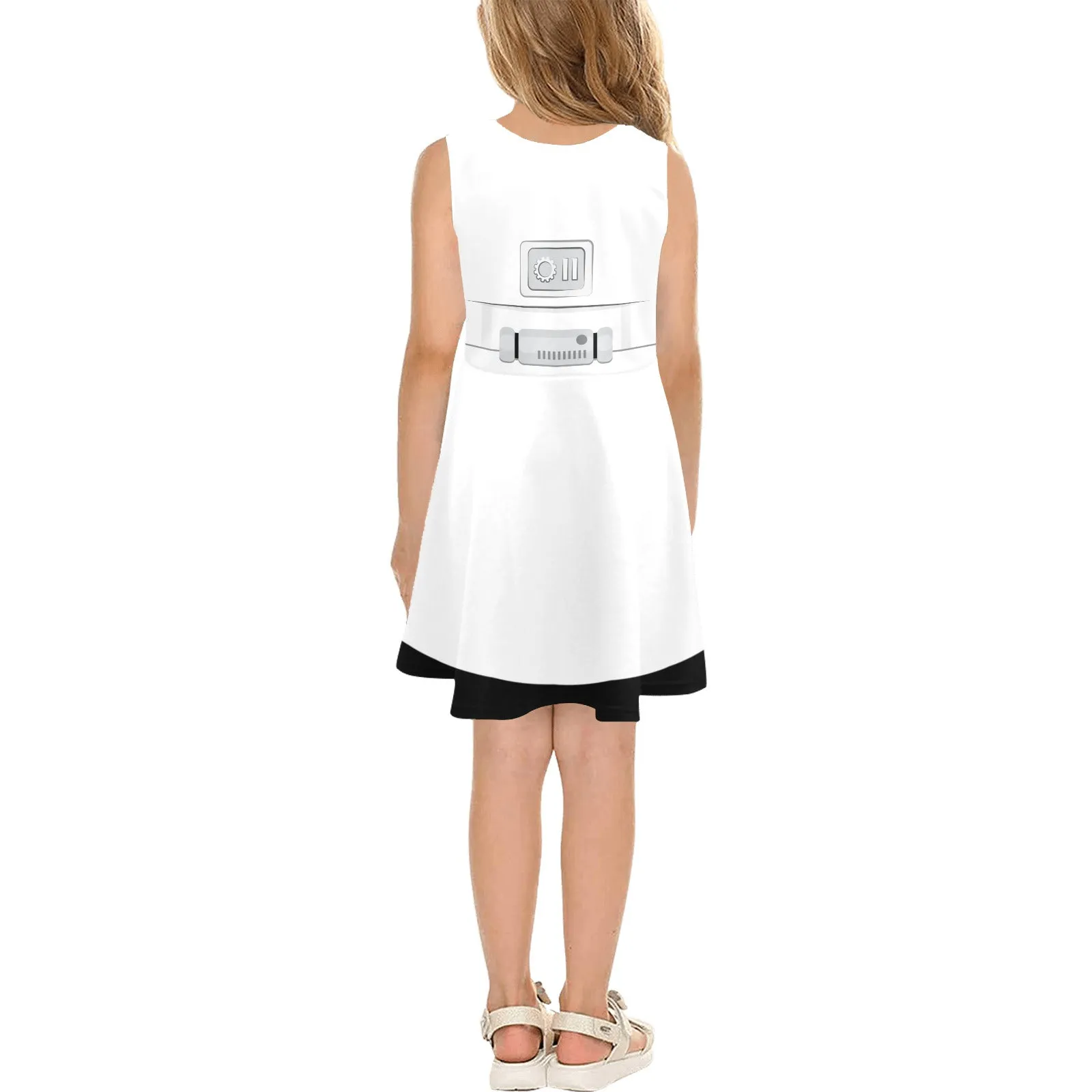 Star Wars Stormtrooper Girls' Sleeveless Sundress