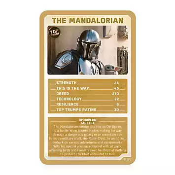 Star Wars The Mandalorian Top Trumps Limited Edition Card Game | Look Again