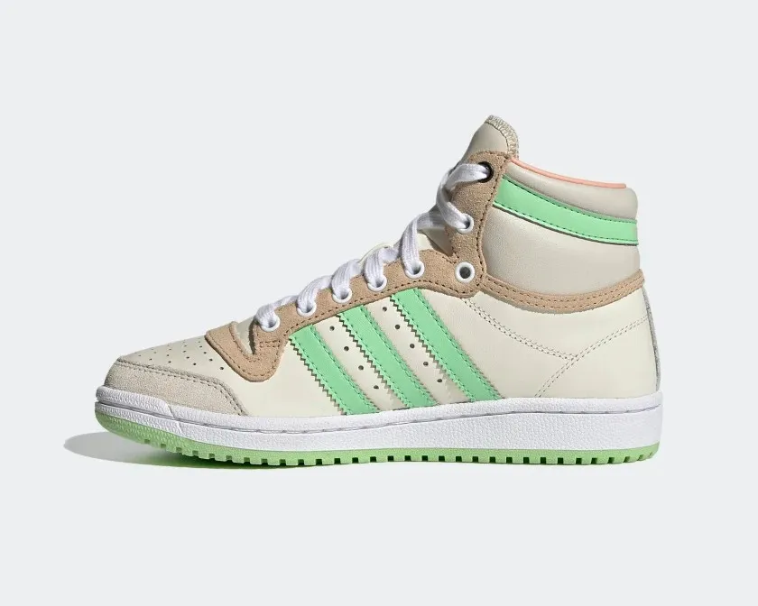 Star Wars x Adidas Top Ten High The Child Cream White Pale Nude Glory Mint GZ2746