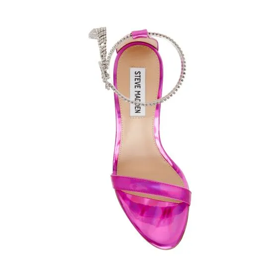 Steve Madden Malina Luminous Pink Sandals