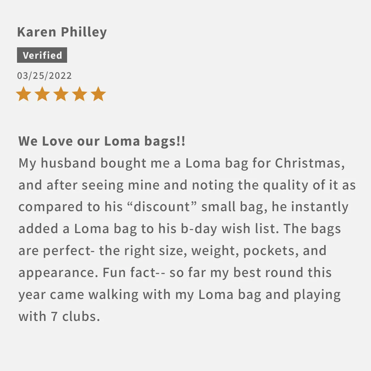 Sunday Golf LOMA BAG | Yourmyboy Blue