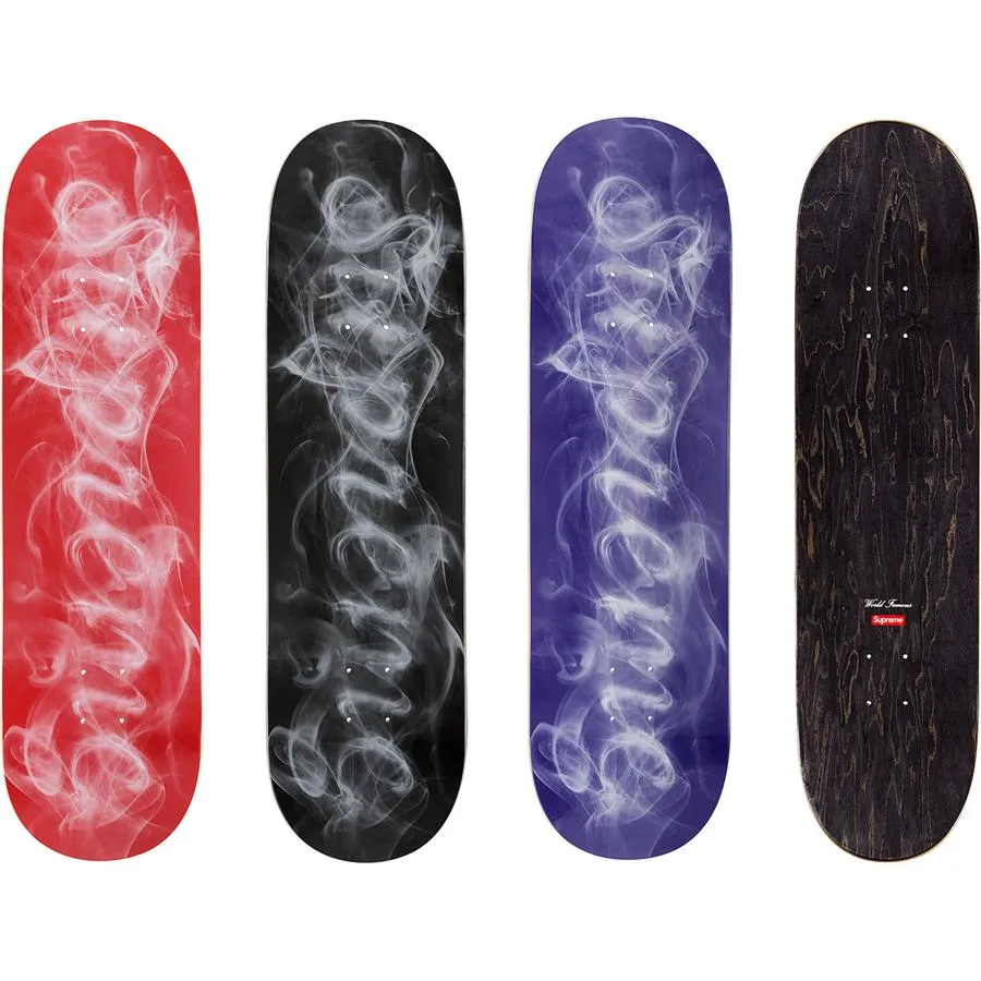 SUPREME 19FW SMOKE SKATEBOARD (SET OF 3)