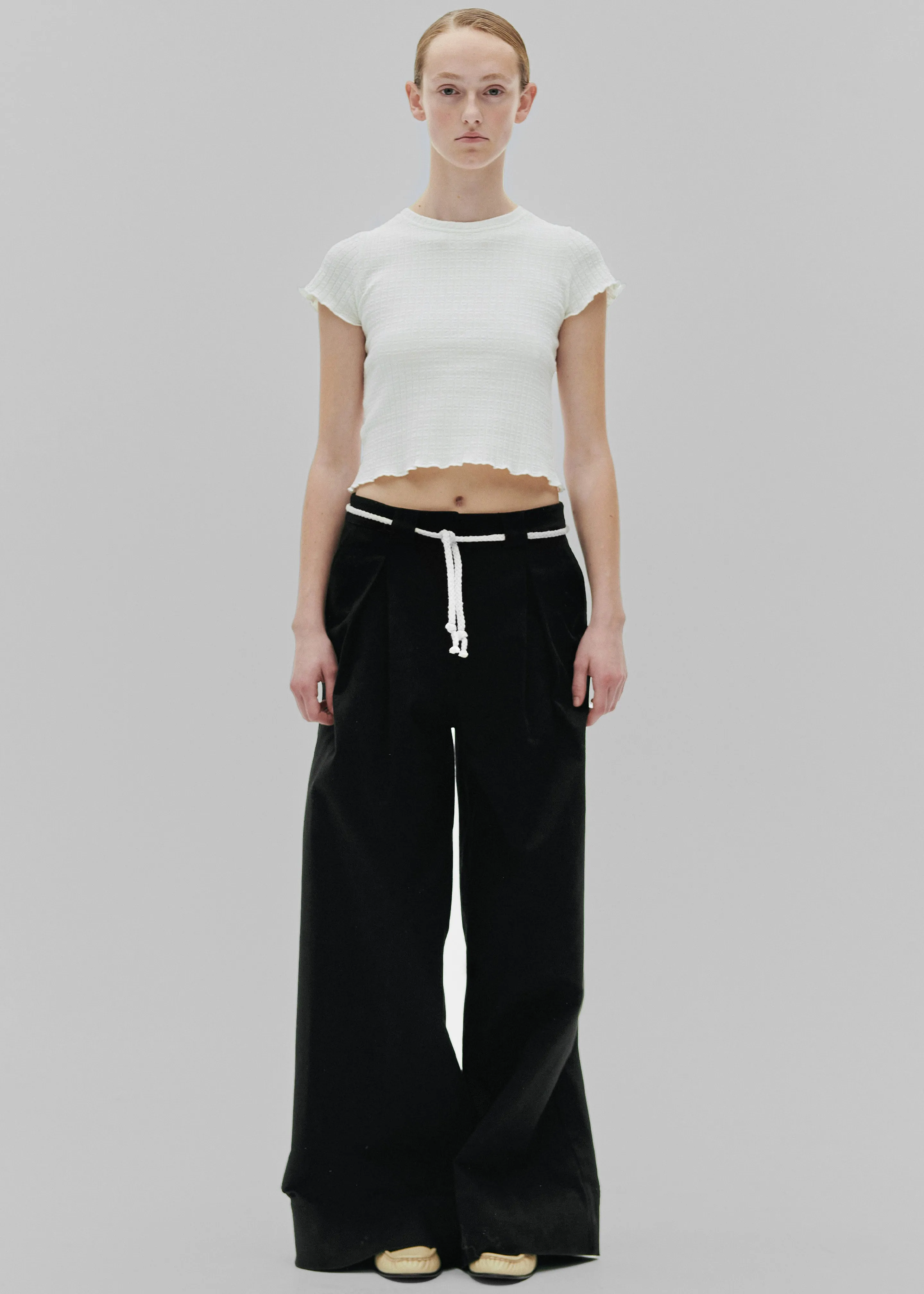 The Garment Cassano Wide Pants - Black