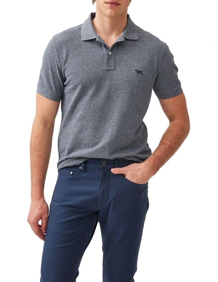 The Gunn Polo in Denim