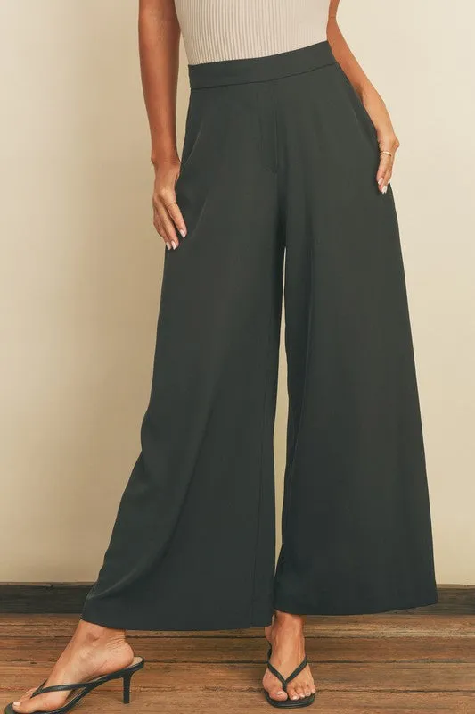 Trixie Wide Leg Palazzo Pants