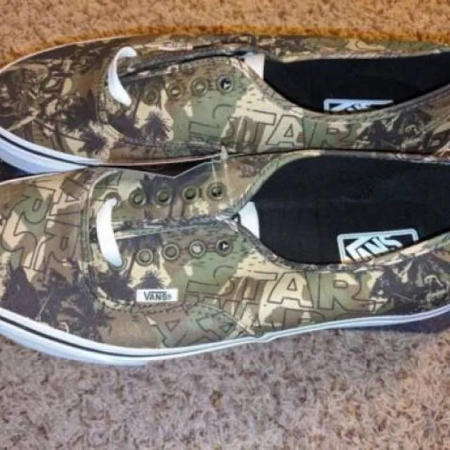 Vans Star Wars x Authentic Boba Fett Camo NEW RARE Vinta...