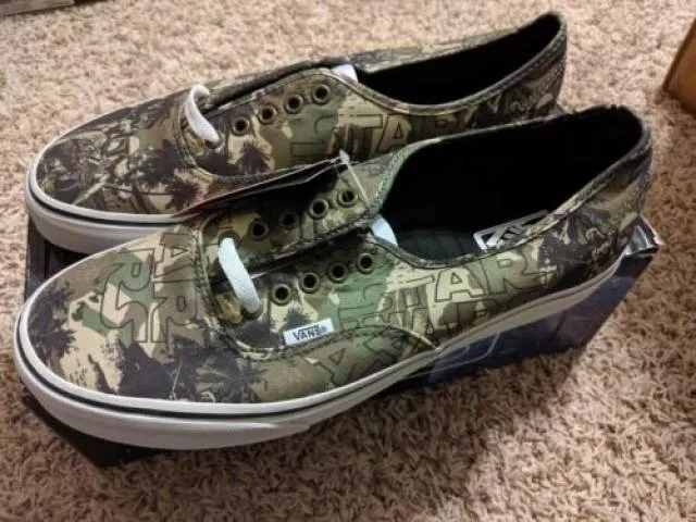 Vans Star Wars x Authentic Boba Fett Camo NEW RARE Vinta...