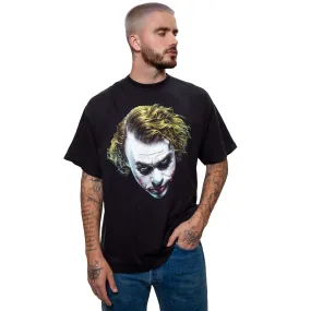 VINTAGE BATMAN MOVIE THE DARK KNIGHT THE JOKER TEE SHIRT SIZE XL