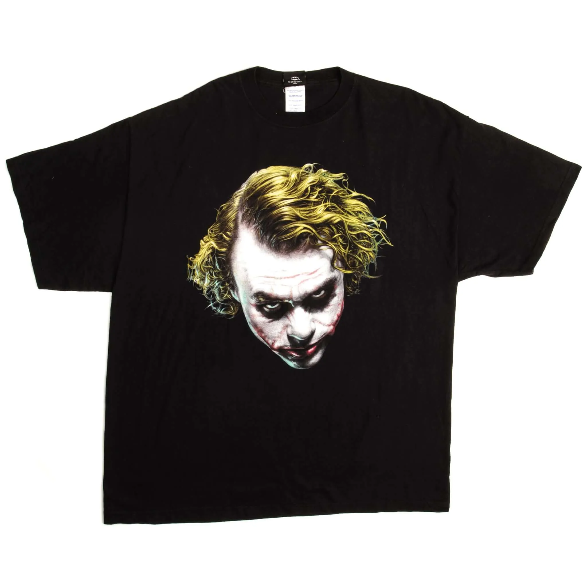 VINTAGE BATMAN MOVIE THE DARK KNIGHT THE JOKER TEE SHIRT SIZE XL