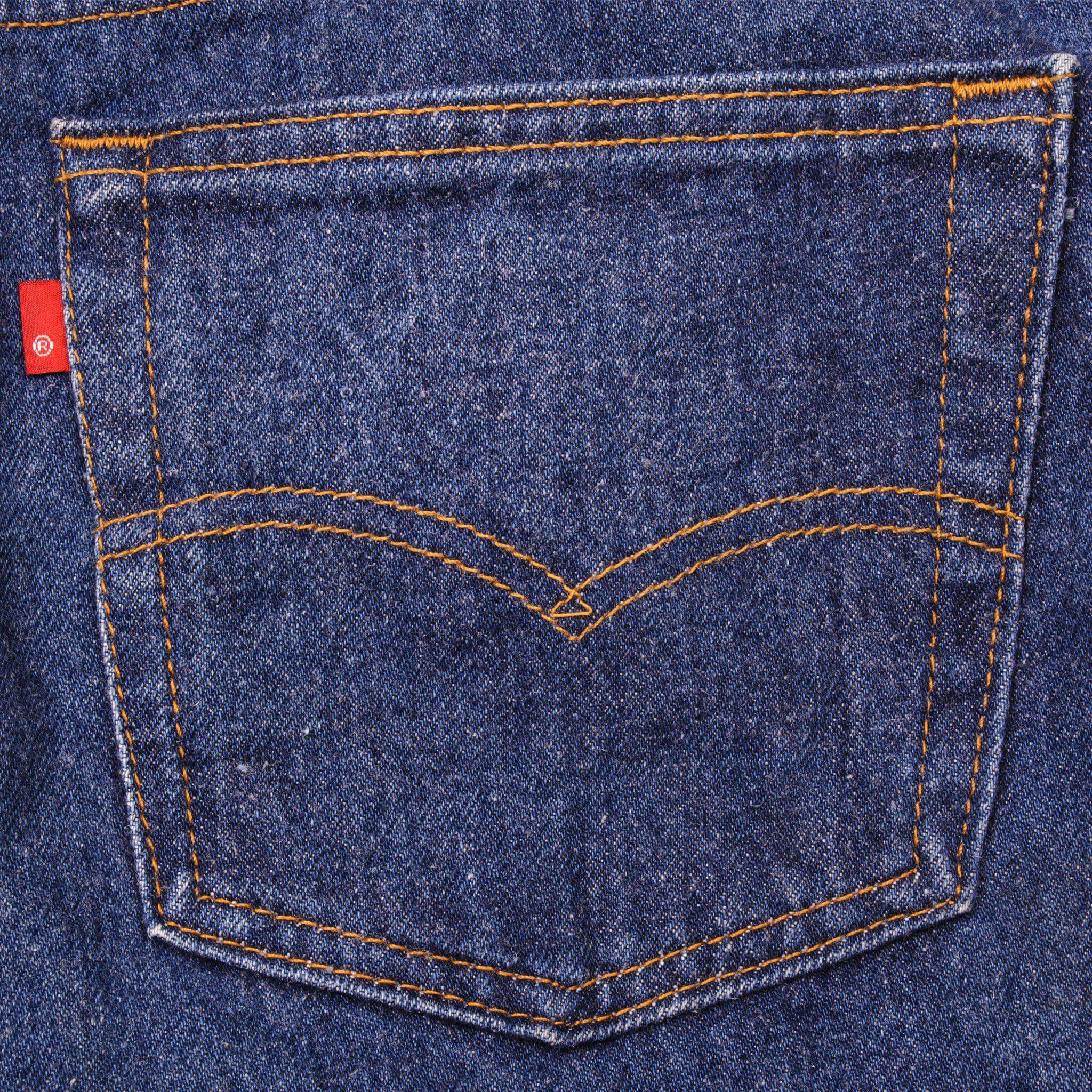 VINTAGE LEVIS 501 JEANS INDIGO SIZE W33 L28.5 1988-1993 MADE IN USA