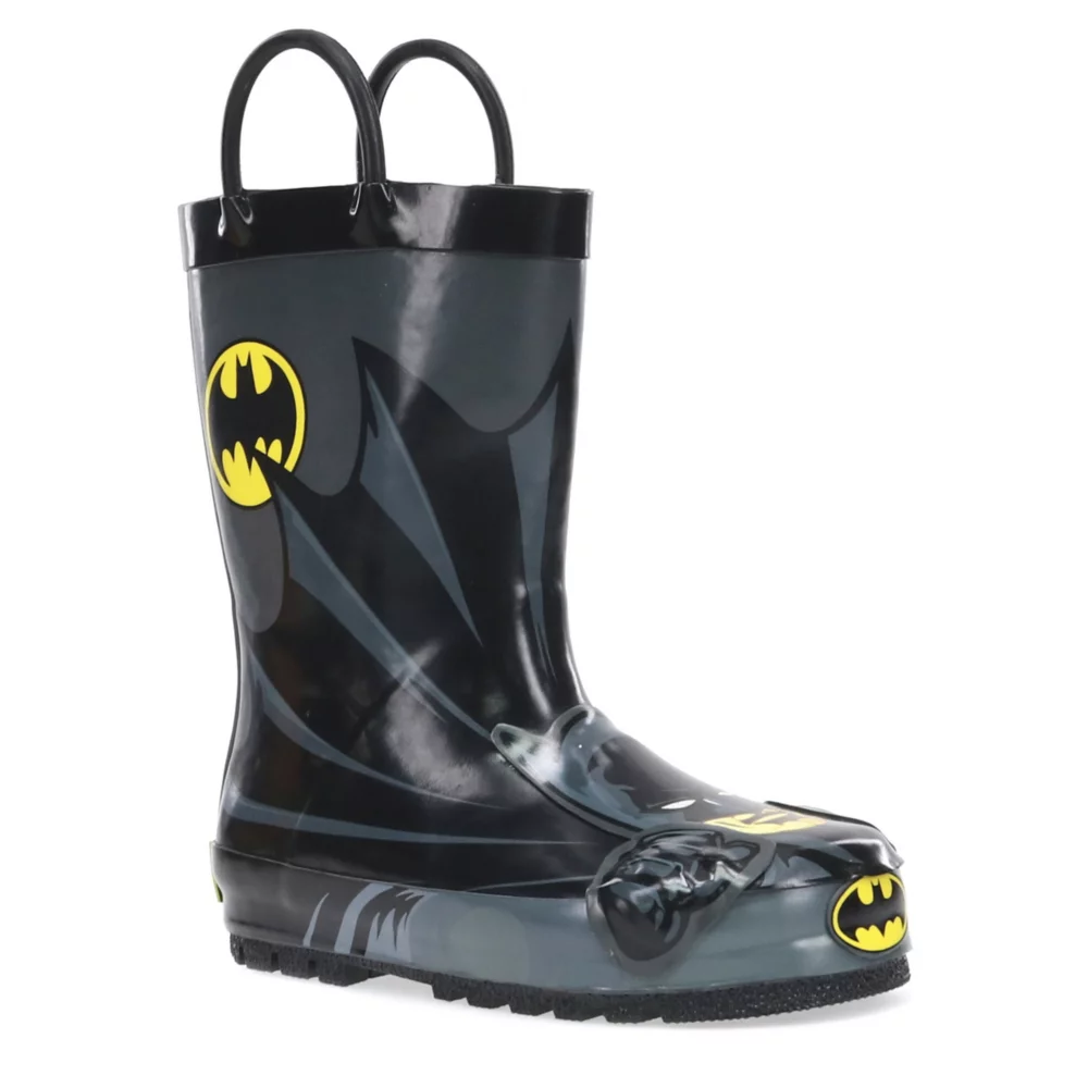 WESTERN CHIEF  BOYS TODDLER BATMAN EVERLASTING RAIN BOOT