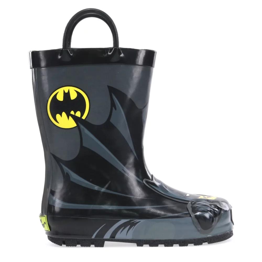 WESTERN CHIEF  BOYS TODDLER BATMAN EVERLASTING RAIN BOOT