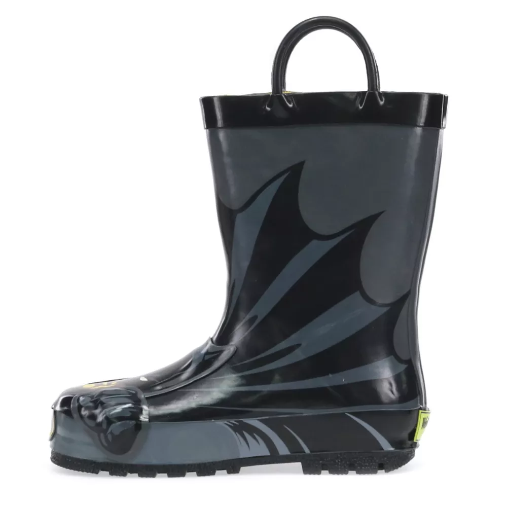 WESTERN CHIEF  BOYS TODDLER BATMAN EVERLASTING RAIN BOOT