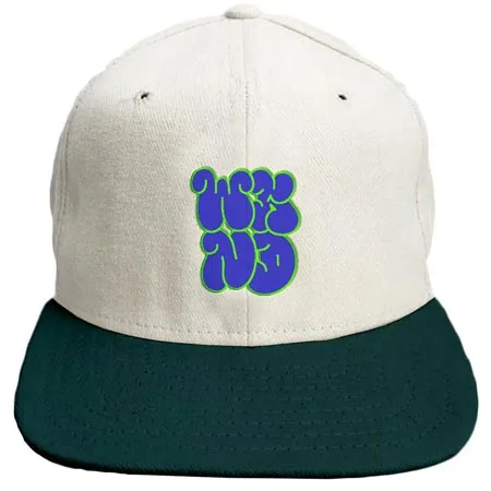 WKND Skateboards Stacked Snap-Back Hat